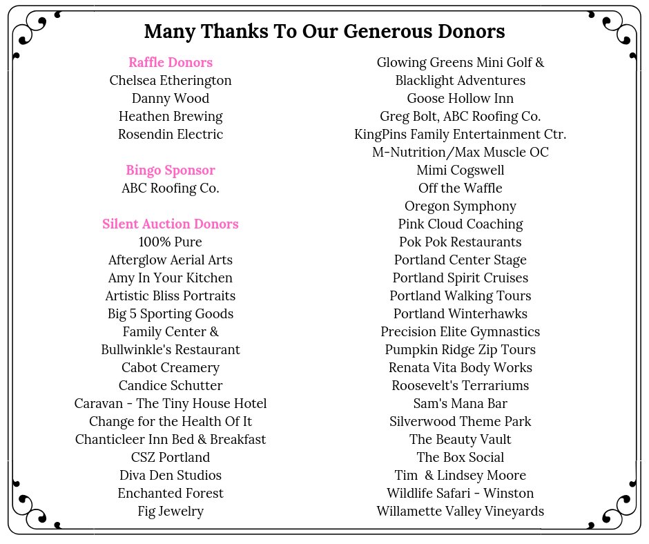 A huge THANK YOU to all of the fabulous donors who are making this event possible! And thank you to our generous friends and family members who have donated as well. If you haven't got your tickets yet, there's still time! bettyblingo.eventbrite.com. <a href="/dannywood/">Danny Wood</a> <a href="/RememberBetty/">Remember Betty</a>