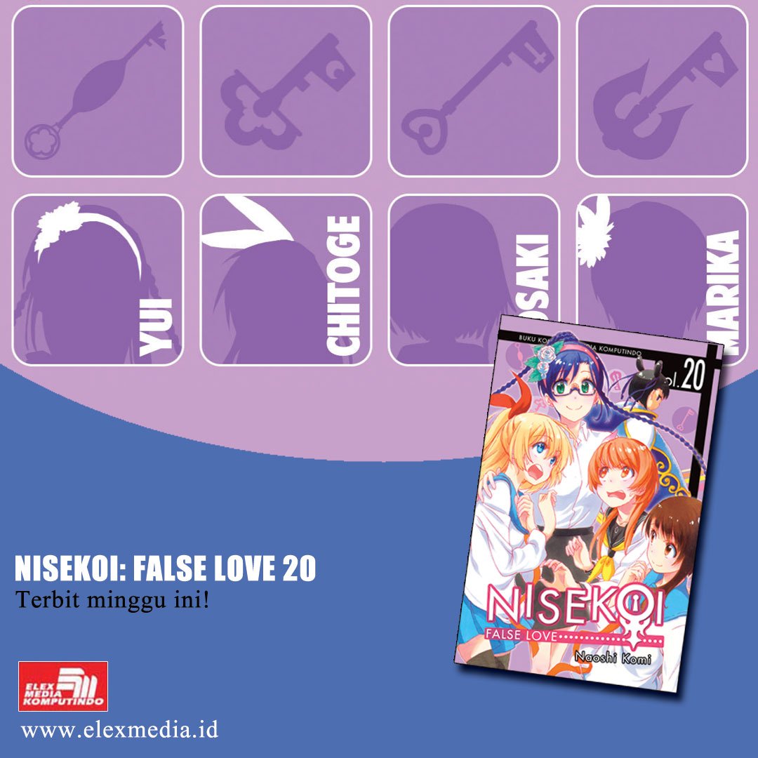 elexmedia's tweet image. Marika dan Raku terdampar di pulau tak berpenghuni! #Nisekoi #FalseLove 20 bit.ly/lxo_nisekoi20 #komik #NaoshiKomi