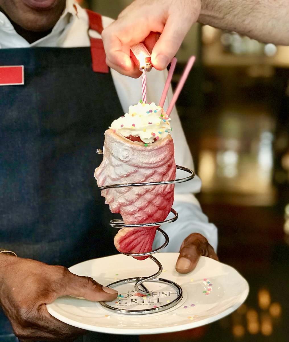 Happy Birthday to us 🎉 We're celebrating our 22 years with our new birthday dessert - our housemade Taiyaki ice cream cone! Celebrate your big day with us and get one yourself! #birthdaytreat #redfishgrill
