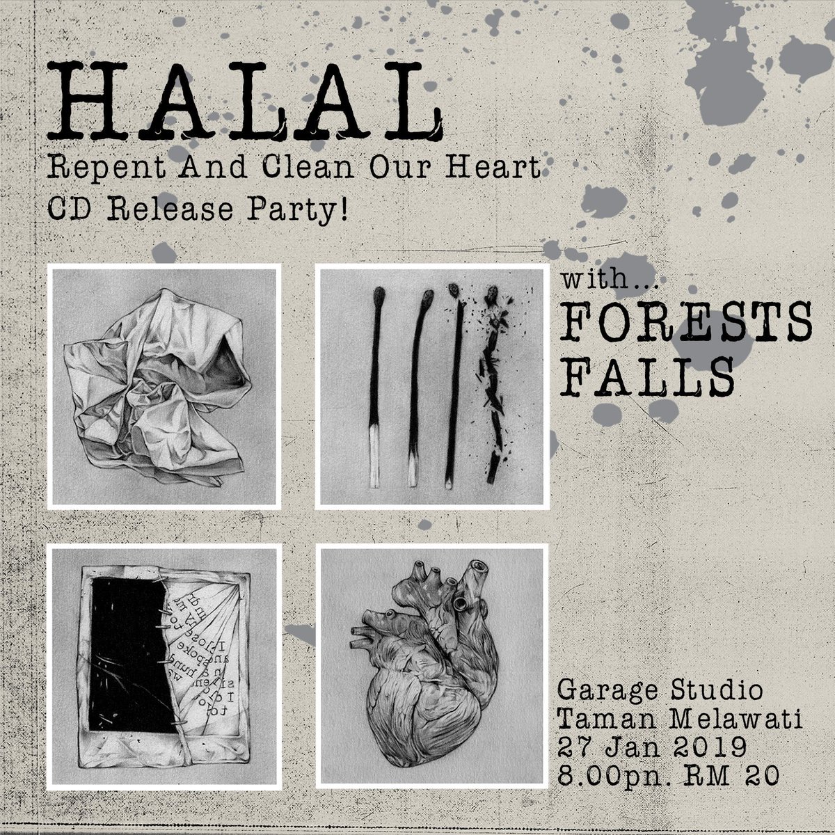 Here's a friendly reminder: The <a href="/fallsband_jp/">falls</a> and <a href="/wearenotforests/">forests 🐛✨</a> tour will commence tomorrow at @LitheParalogue, Singapore. Doors open 7pm, show starts at 7.30pm. See you all!