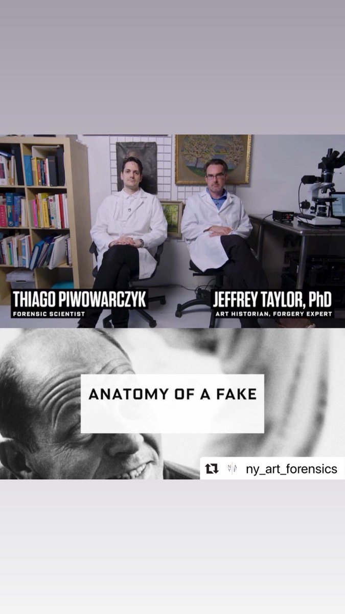 NYArtForensics's tweet photo. Dear friends: it’s time to celebrate: 1.6 Million views on our little video by @WIRED magazine. Thank you all for your support and many thanks to everyone that made this possible.  #nyartforensics #wired #wiredmagazine #wiredvideos #condenast #artforgery #forgery #pollock #art https://t.co/y31WjMhHPm