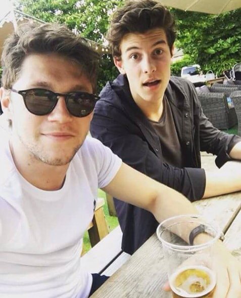 @MikeAdamOnAir @nhstreamteam @Niall_Updatess @NiallOfficial @ShawnMendesNews @ShawnMendes @shawnwwreports @Breathe4Mendes @ShawnColombiaFC Two icons ❤️🤗 #iHeartAwards #BestCoverSong #CryingInTheClub @NiallOfficial ❤️