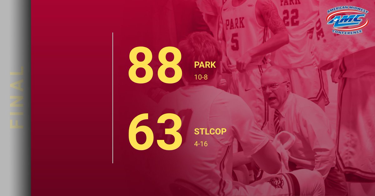 ParkPirates's tweet image. M 🏀, Park completes the sweep as the men defeat STLCOP 88-63! #AMCScores #ProtecttheBreck