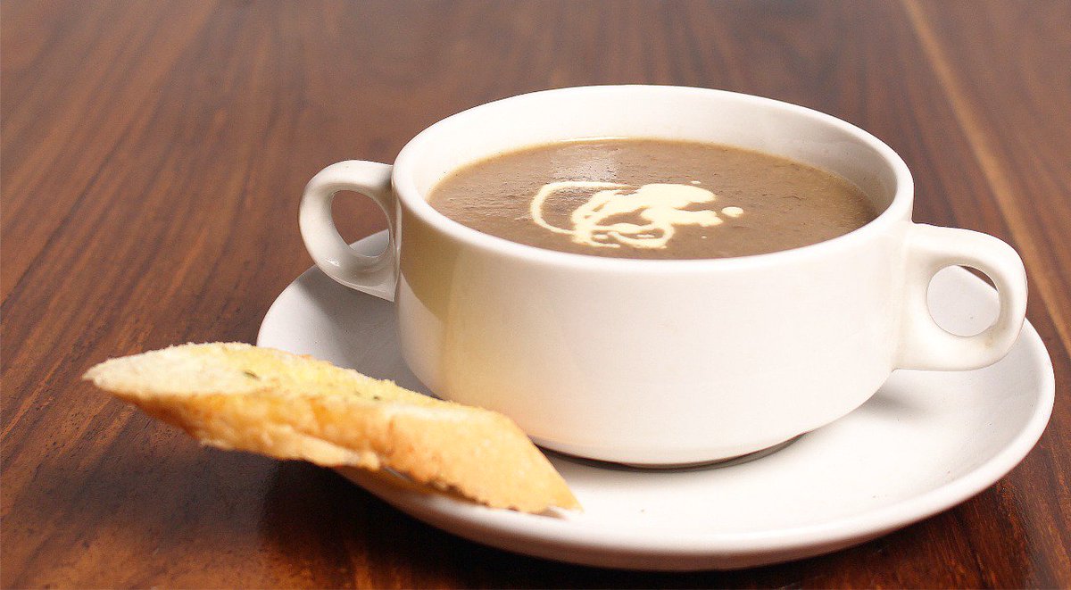 Sahabat Koffietijd; awali pagi ini dengan senyuman dan dengan sarapan juga tentunya

Soup Cream Mushroom siap bikin kamu bertenaga sepanjang hari, yang tambah mantap disajikan dengan potongan Garlic Bread 😋

Cuma di Koffietijd
.
.
.
.
.
.

.
.
.
.

#koffietijd #bandungfoodies