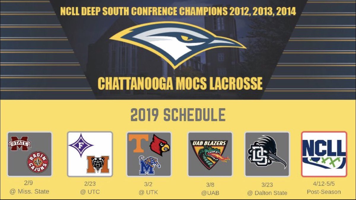 UTC Mocs Lacrosse tweet media