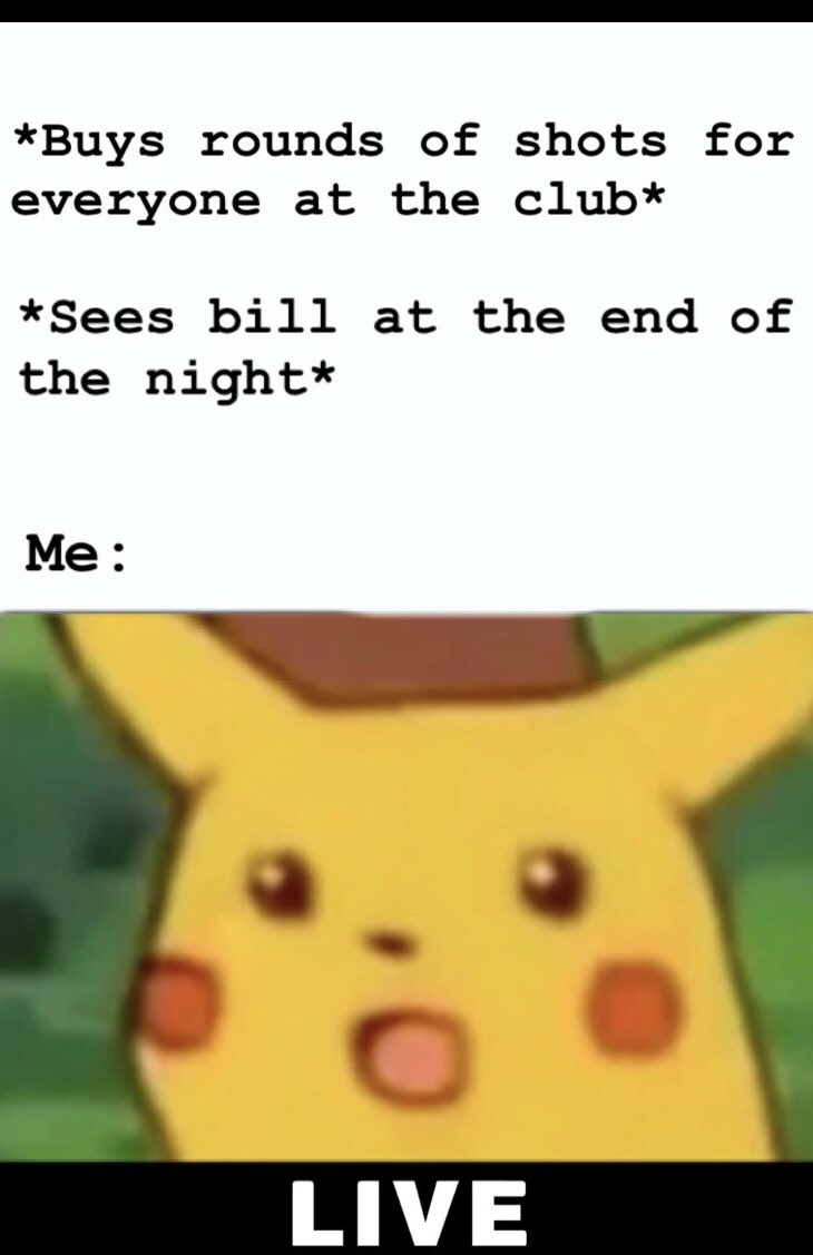 "Just out it on my tab!"