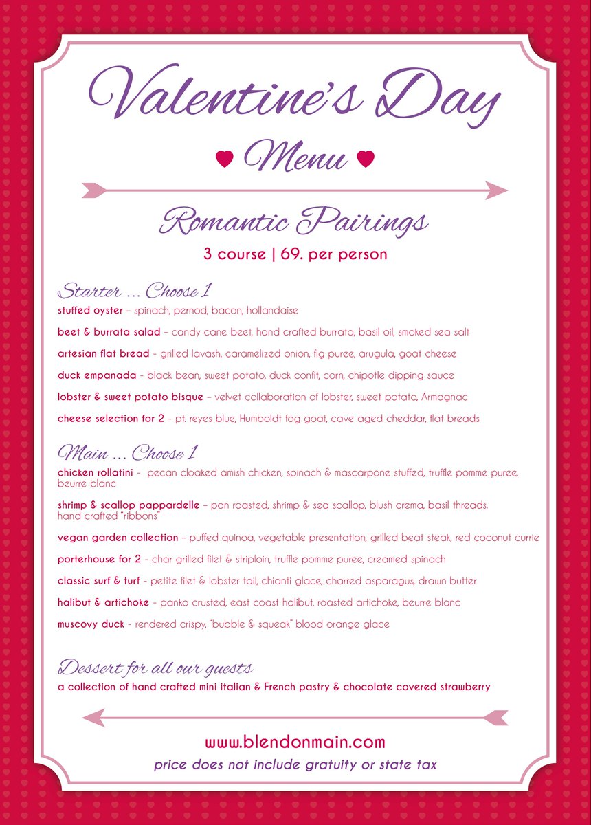 blendonmain's tweet photo. We have you covered on Valentine's day. https://t.co/Xzt0FpTkne