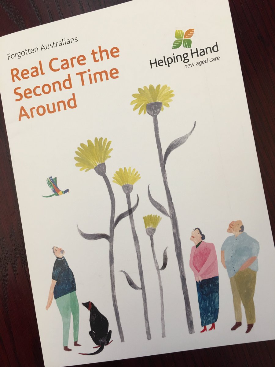 Fitting celebration to launch 'Real Care the Second Time Around', a guide for #agecare providers to sensitively and appropriately provide care to #ForgottenAustralians  @HelpingHandAust  helpinghand.org.au/wp-content/upl…