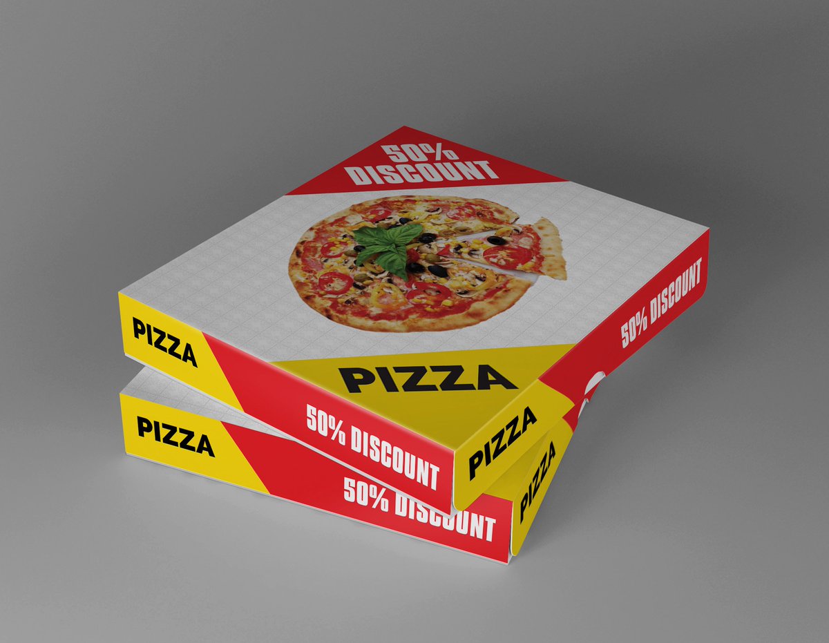 afdalhussain on X: Pizza box design #pizzabox #pizzaboxdesign