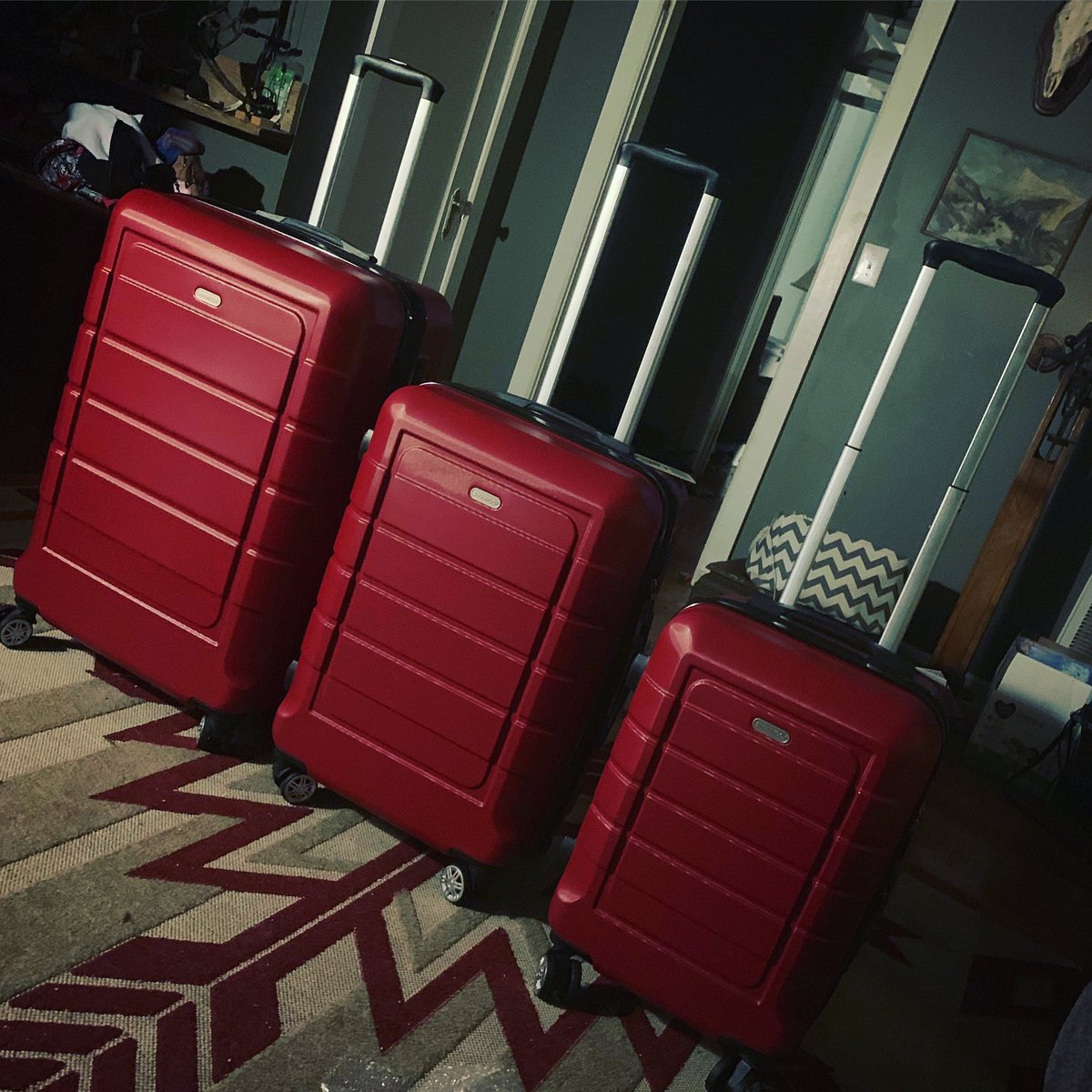 MedicGirl314's tweet image. When your love gets you luggage for your birthday #HeresToSoManyAdventuresTogether #Adultingisfun