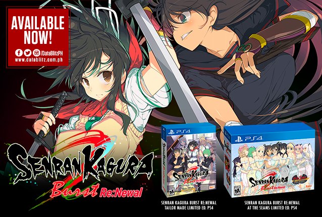 Senran Kagura Burst Re:Newal [At the Seams Edition] for PlayStation 4