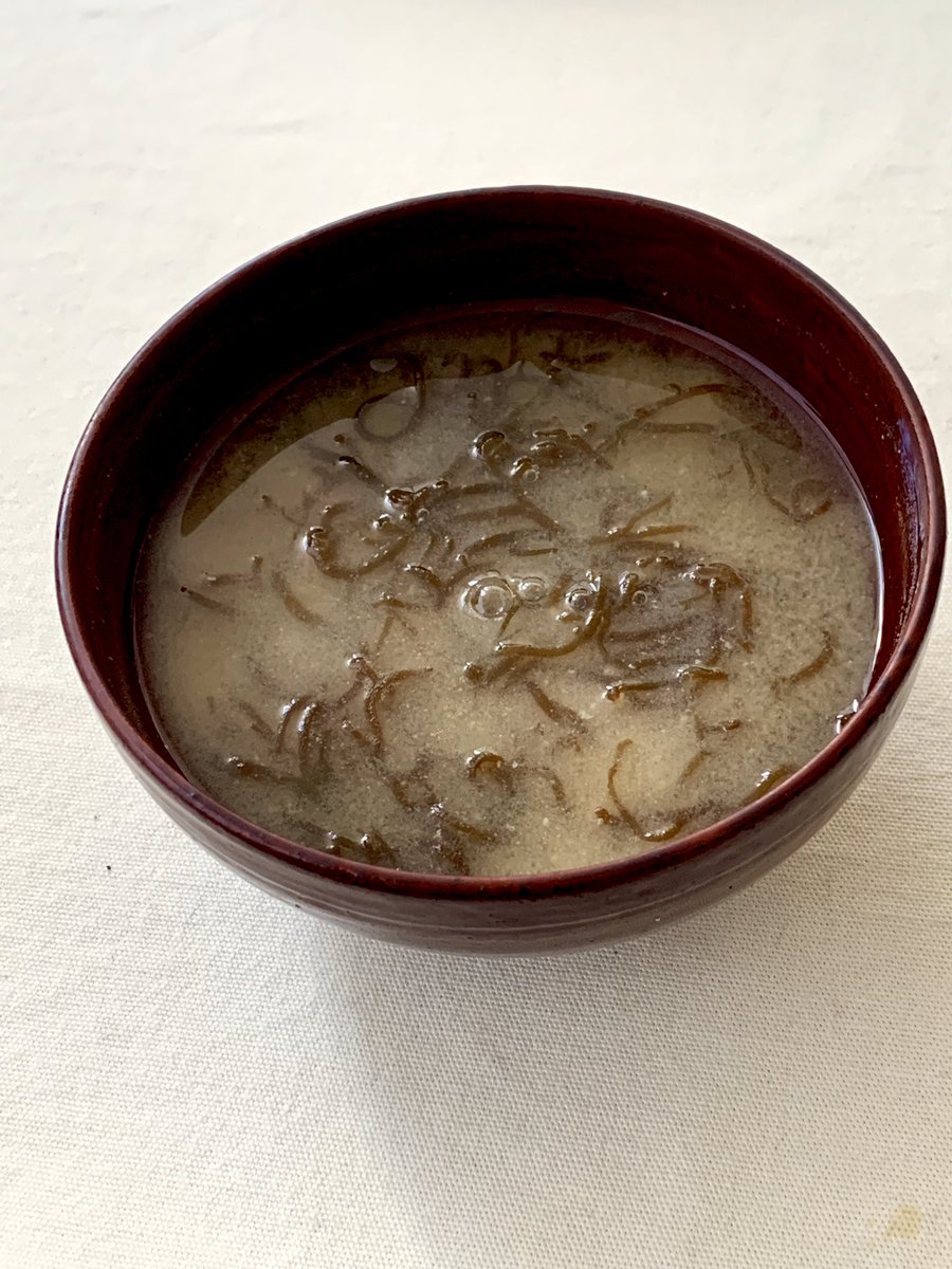 土井善晴 おきなわのもずく おきなわのおみそ おみず まこんぶ こうちのふきのとう おみそ おさとう