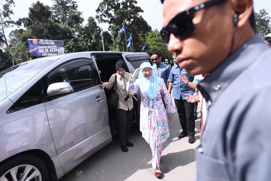 Apa khabar rakyat Cameron Highlands? Saya turun menggunakan kenderaan sendiri 😉