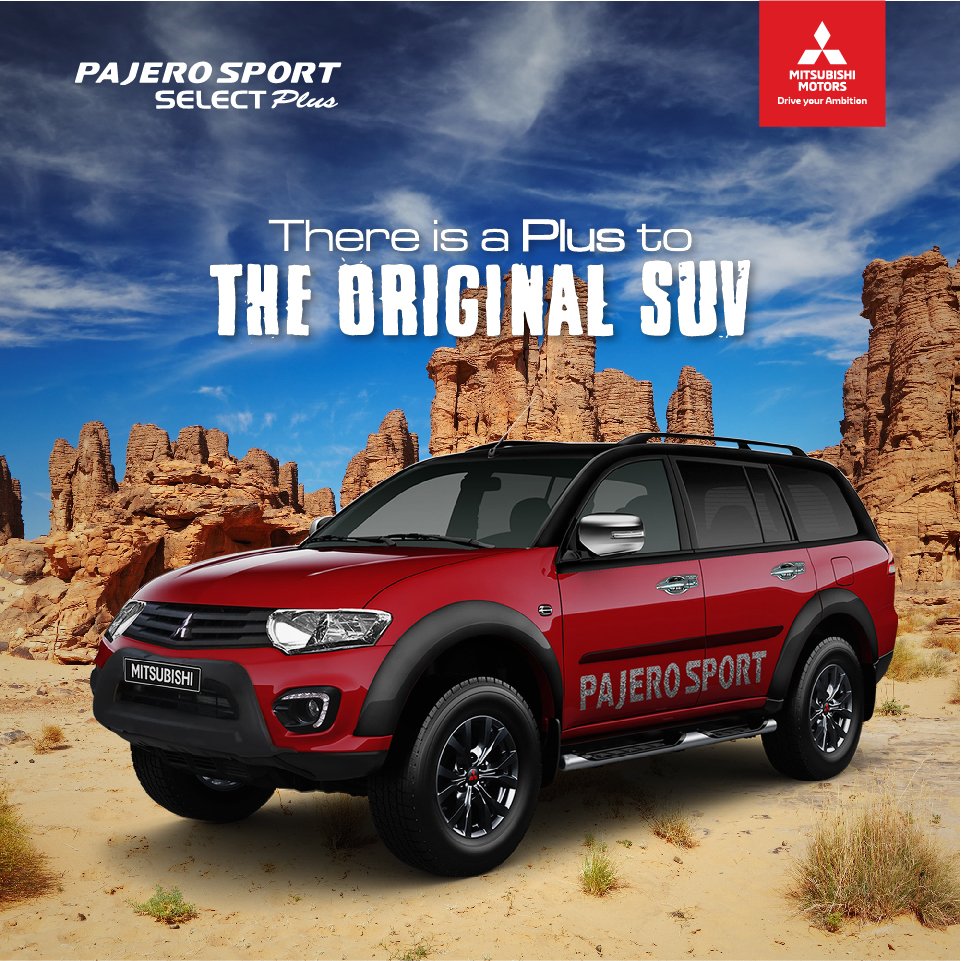 MitsubishiIndia's tweet photo. Pajero Sport Select Plus - the best SUV and your gateway to a life full of adventure. There is a Plus to the Original SUV.
For Test Drive: https://t.co/QaFhkx1f4x
#Mitsubishi #MitsubishiIndia #PajeroSport #SelectPlus #SUV #OriginalSUV https://t.co/t4BtbTYOwx