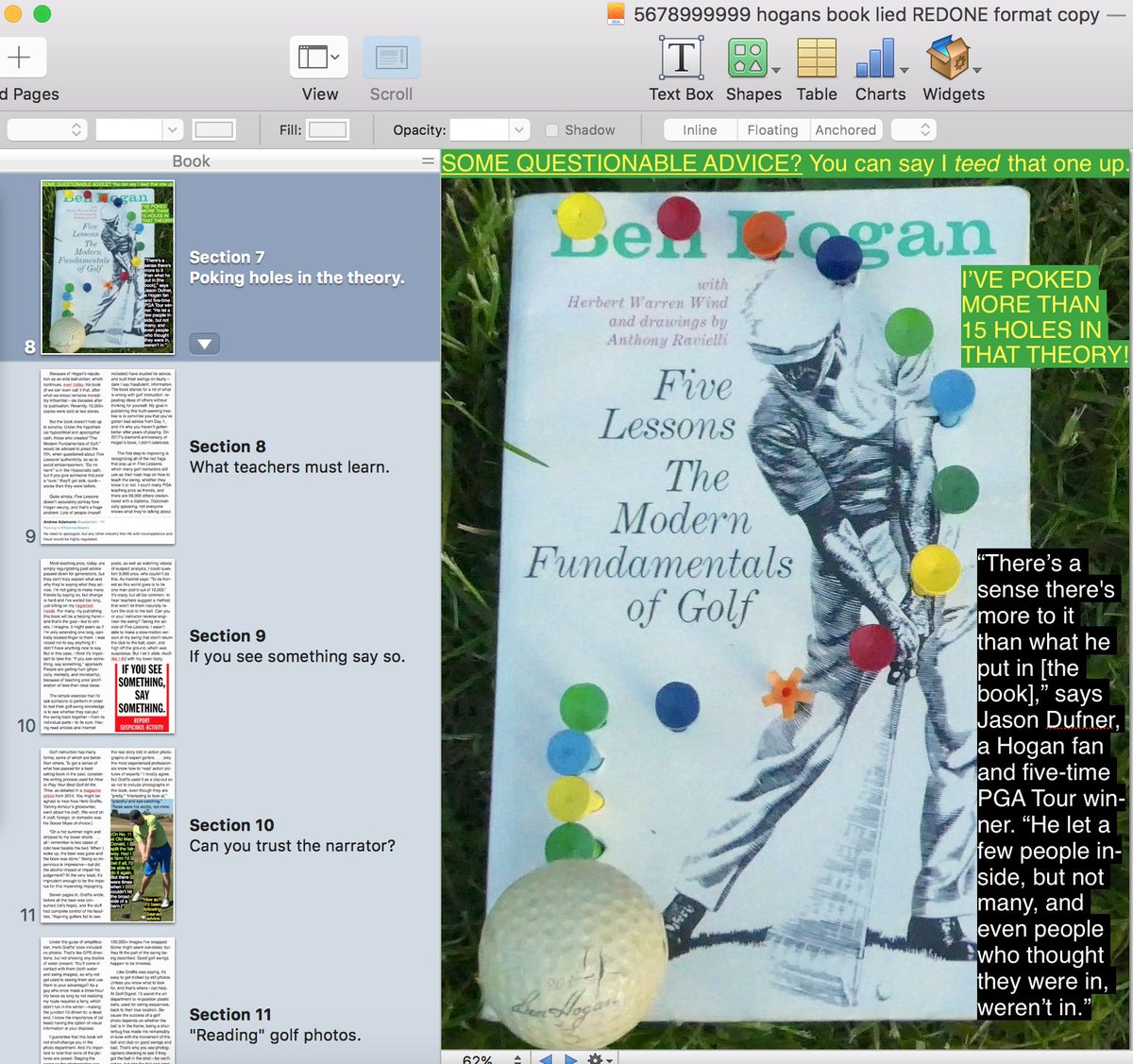 HogansBookLied's tweet photo. @BobEstesPGA @Dpugh54 Unfortunately, golf instructors think that Ben Hogan wrote Five Lessons, when in fact, he told his friends not to read the book because it had so many errors. Yet, still, to this day, teachers cite Herb Wind’s advice as if it came from the legendary ball-striker. #golfdestruction https://t.co/okuC6Eu7PV