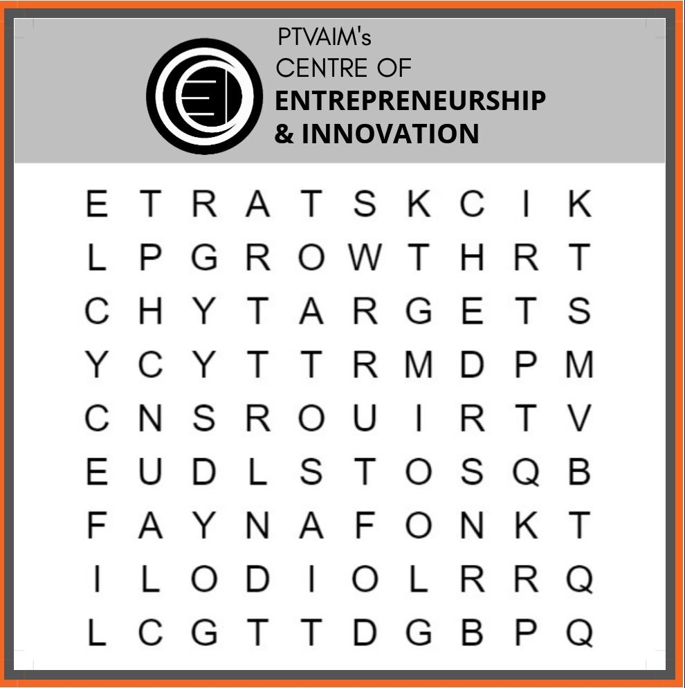 ptvaim_coei's tweet photo. Which Word Did You See First? 👀

Type  atleast 3words in the comment section....and challenge 3 of your friends.
#W2Vchallenge #challengeit #wordsearch #mobilegaming #digitalmarketing #Wing2Vision #COEI  #Incubationcentre #PTVAIM #IdeationCentre #socialmedia https://t.co/hrBPBmCU0W