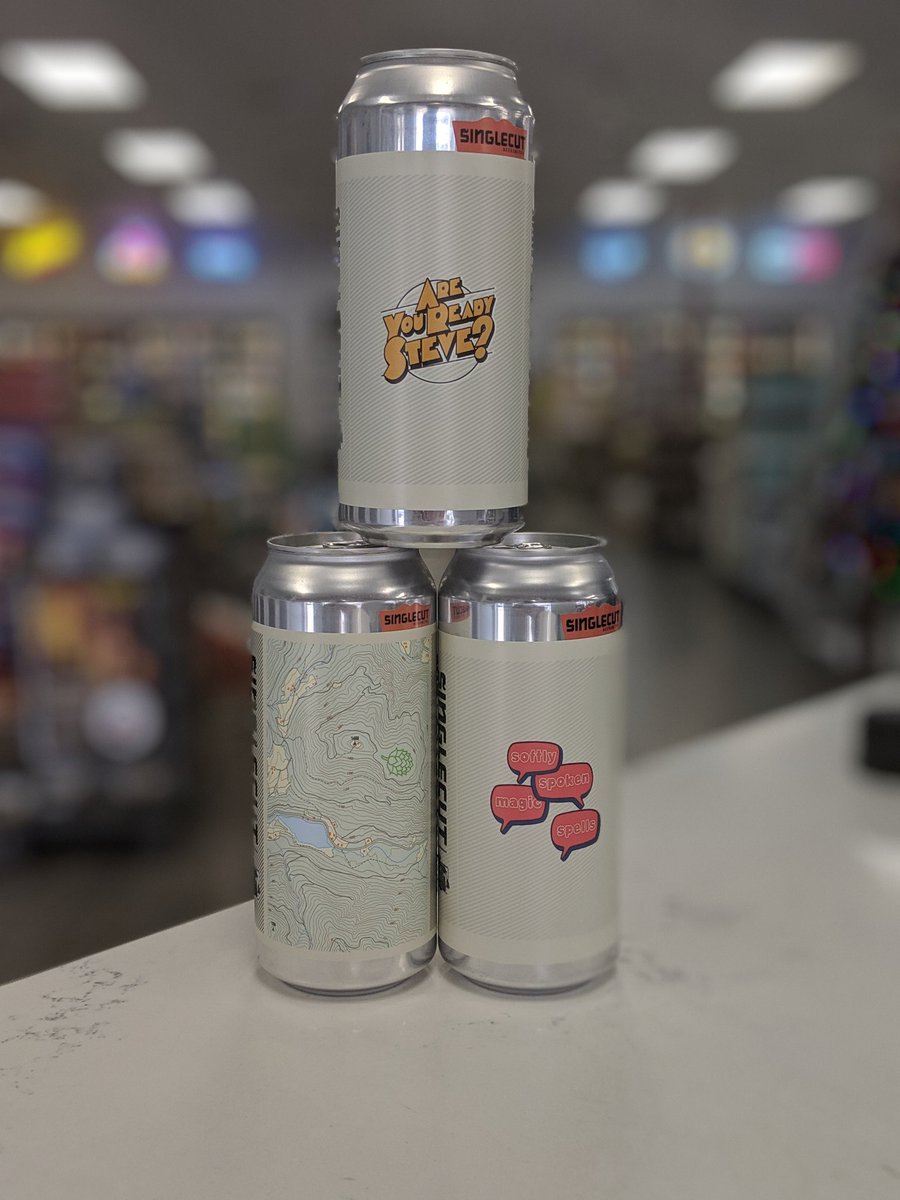 Singlecut! fresh! and kept cold like every IPA is supposed to be!