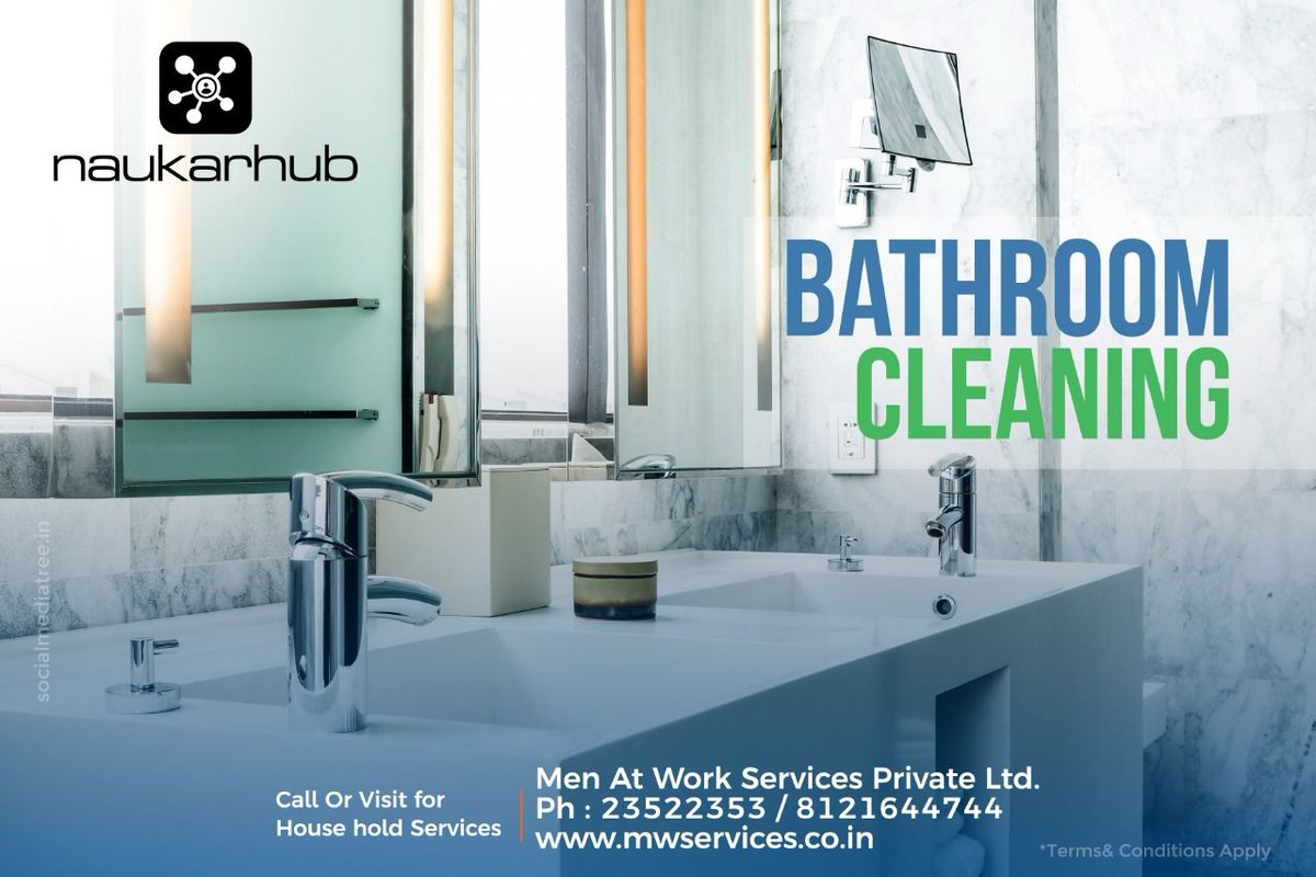mwserviceshyd's tweet photo. The bathroom is one of the most important facilities in our home and that is why it is essential keeping it clean and tidy. MWS provide an extra care when it comes to bathroom cleaning. https://t.co/eVAVNZUs98
