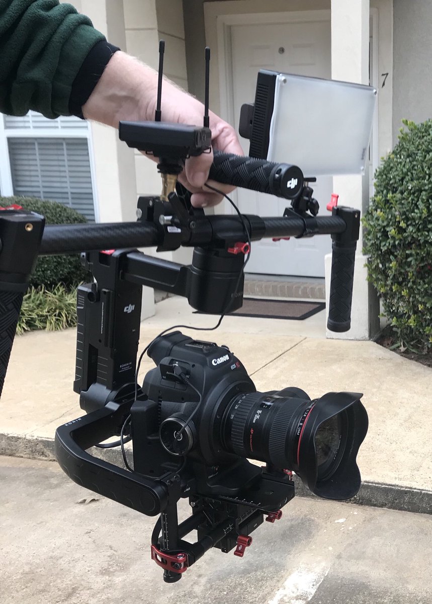 Client today wanted stabilized shots. We made it happen. Just wish it hadn’t been such a rushed shoot!