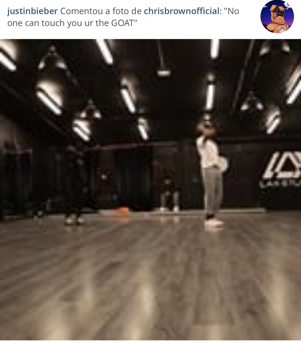 biebernovidade's tweet photo. “Ninguém pode tocar, você é o melhor de todos os tempos.” — Comentário do Justin na publicação do Chris Brown. https://t.co/XElCiXhCZq