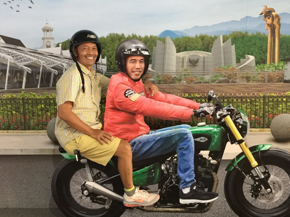 Asik nya bareng presiden