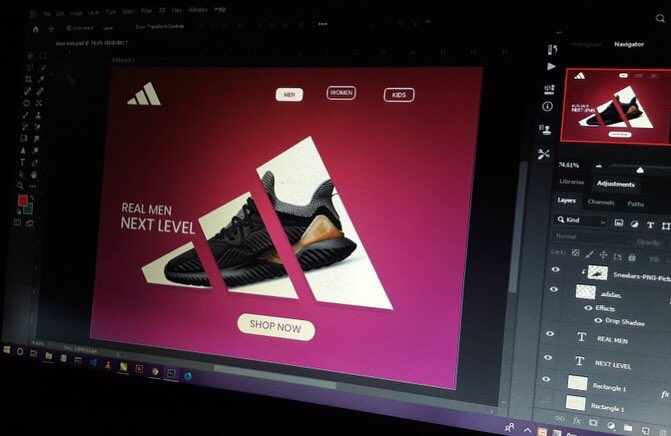 VineInsight's tweet photo. UI/UX concept design by one of @vineinsight team @elijahogunjole for @adidas
#vineinsight #answeredbyvineinsight
#humansatvineinsight
#ui #uidesign #uiux #userinterface #userexperiencedesign #design #designinspiration #designinspire https://t.co/t9HD3AbYyq