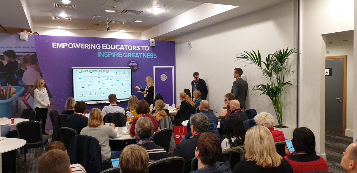 Herlig folksomt på SMART-seminar i Platinum Suite <a href="/Bett_show/">Bett Global</a> ! 😊 Vi holder et nytt i morgen om du allerede ikke har meldt deg på: info.interactive.no/interactive-be… … #BettShow2019 #Smart