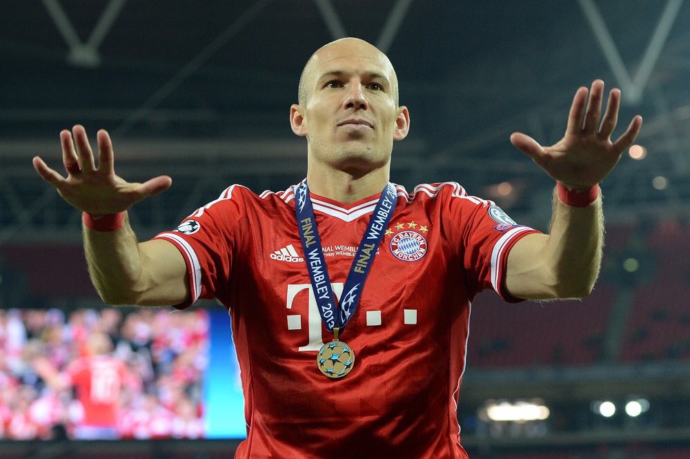 Happy Birthday Arjen Robben! Bayern Munich                  Real Madrid  Chelsea      PSV  