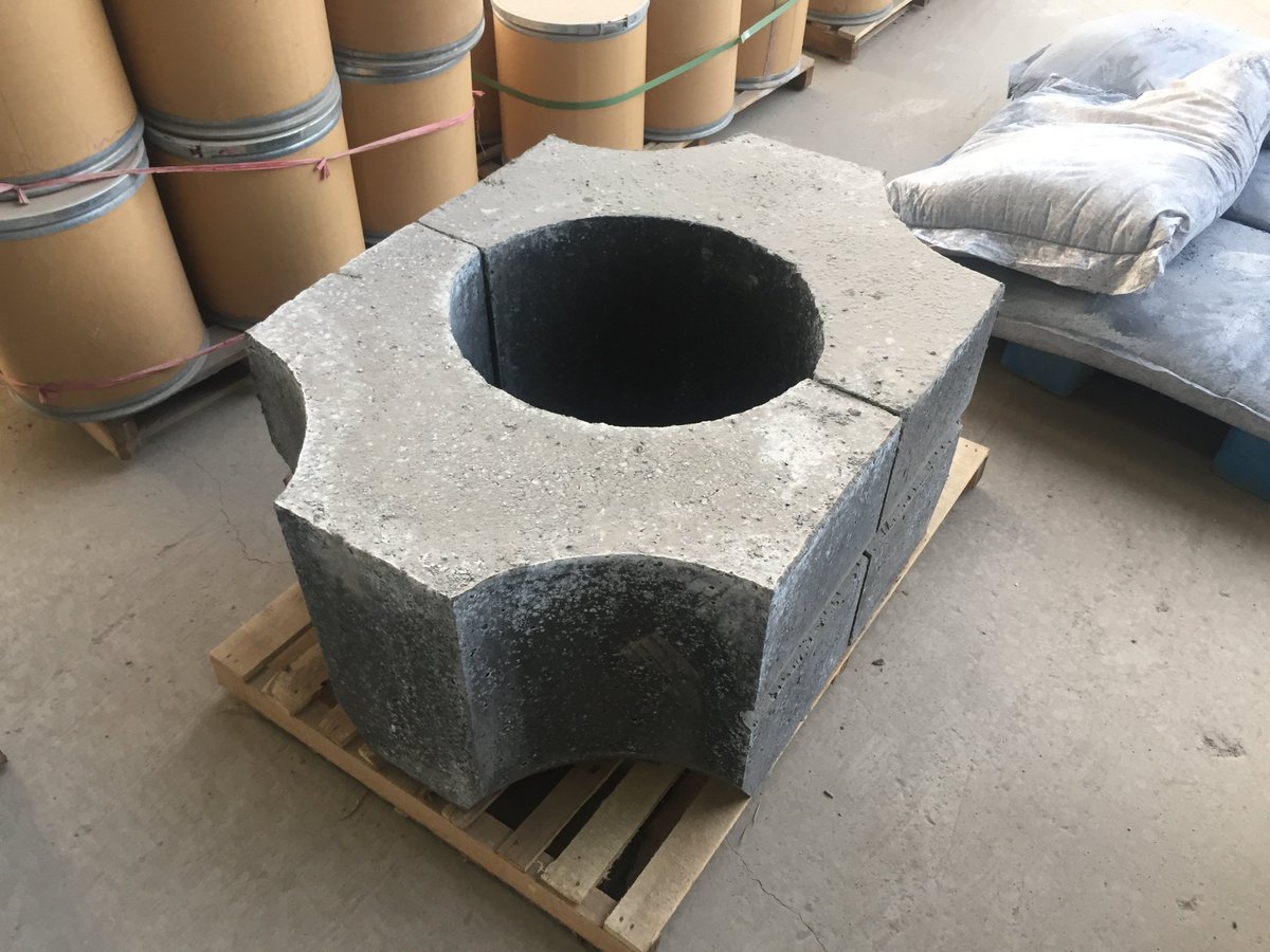 larefractory's tweet image. Refractory preformed blocks are made from refractory aggregates, powders, binders, additives, water or other liquids, and mix them to refractory castable and plastic refractory , then pour it to the mold as project’s requirement.
#refractory #covertile #preformed