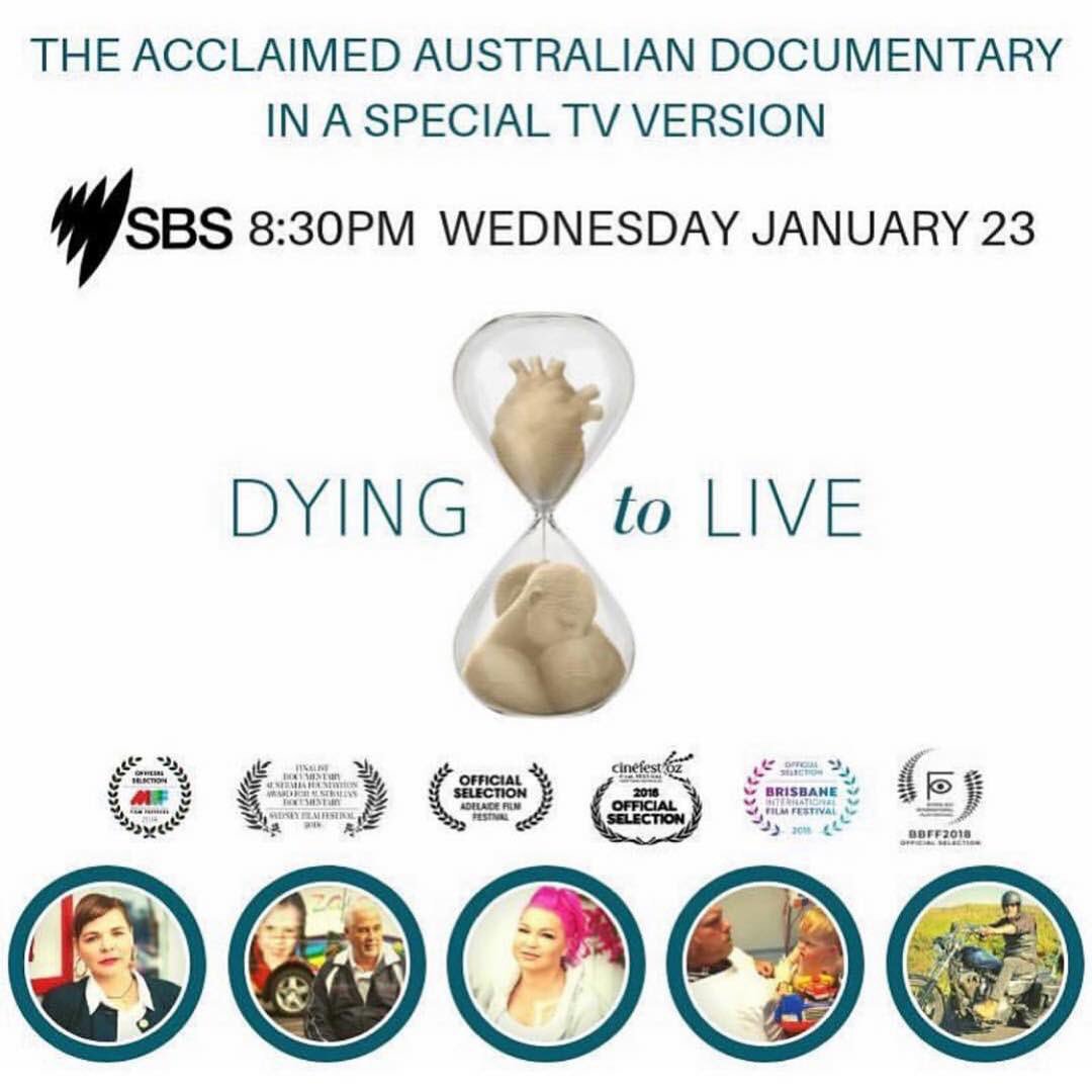 We hope tonight’s screening of <a href="/dyingtolivedoco/">Dying to Live</a> on <a href="/SBS/">SBS Australia</a> inspires discussion in your household on the important and beautiful gift that is #organdonation #donatelife