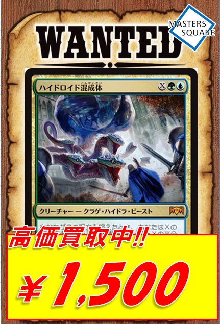マスターズスクウェア八王子カードショップ على تويتر Mtg 買取情報 ハイドロ混成体強化先行買取中です 1500買取です プレリで引いたハイドロ混成体募集しています マススクmtg Mtgrna