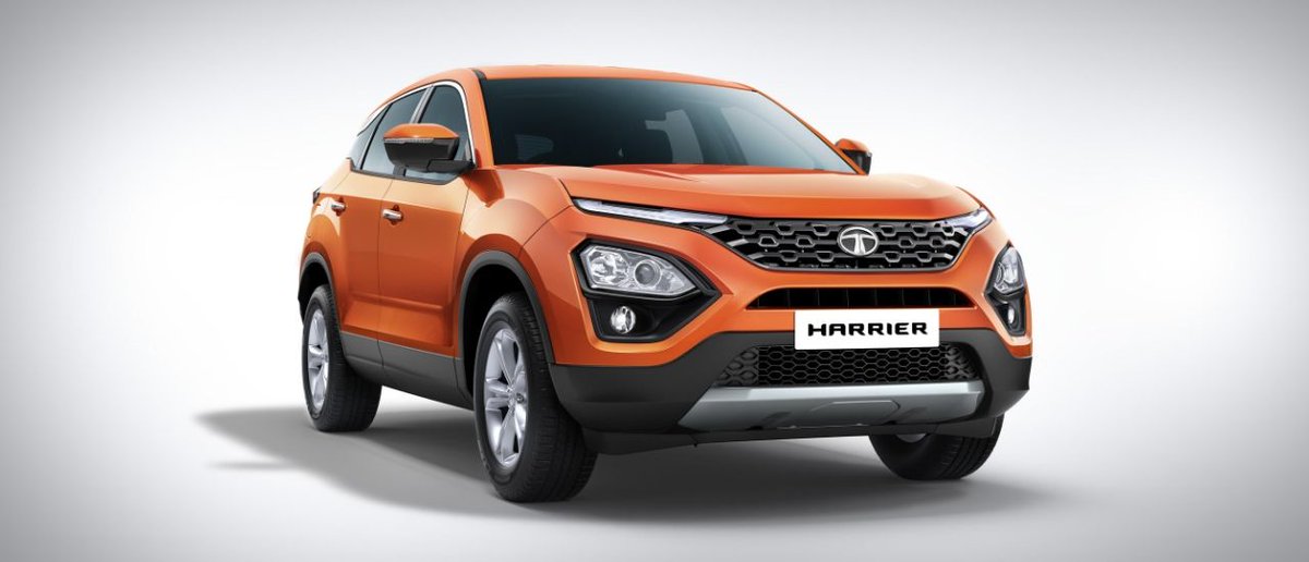 DynamicD_in's tweet photo. The upmarket #TataHarrier has finally arrived in the Indian market starting at Rs 12.69 lakh. @TataMotors > > https://t.co/41rSKHN49a https://t.co/XrxEYefIfE