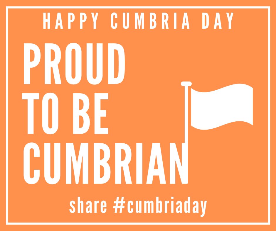 CumbriaGill's tweet image. Happy Cumbria Day everyone. Cumbrians and Cumbria friends, let's retweet the heck out of this today. We've so much to be proud of. #CumbriaDay