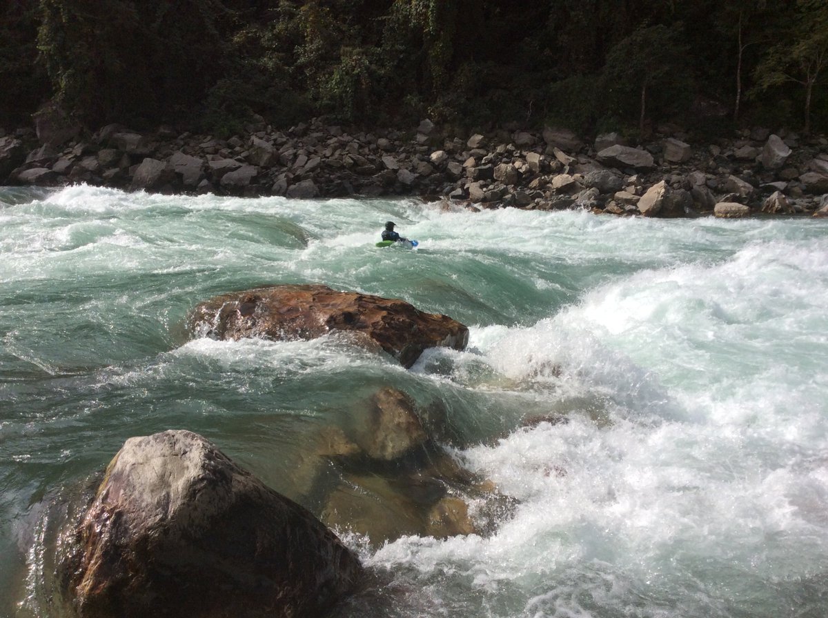 AdrenalineNepal's tweet photo. It's all about the rapids! #whitewaterwednesday #whitewaterrafting #whitewaterkayaking #whitewaterlove #kayaking #kayakingadventures #kayak #extremesports #watersports #paddlers4life #getoutside #getoutandstayout #rapids #rapid #Nepal #nepalsrivers #karnali #savethekarnali https://t.co/P0GIicxJLl