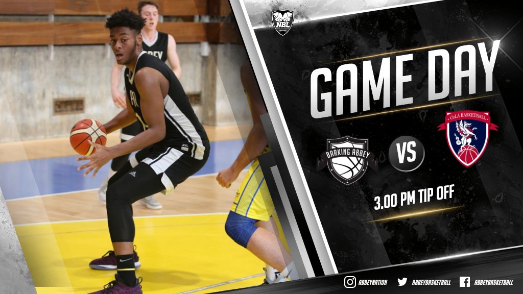 Barking Abbey (@abbeybasketball) on Twitter photo EABL GAME DAY
🆚 <a href="/CoLABasketball/">CoLA Basketball</a>
⏰3.00pm
📍Barking Abbey School
📺Livestream - buff.ly/2W85ICk EABL GAME DAY
🆚 <a href="/CoLABasketball/">CoLA Basketball</a>
⏰3.00pm
📍Barking Abbey School
📺Livestream - buff.ly/2W85ICk