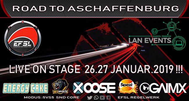GermanSpecOps's tweet image. Der Countdown läuft! Noch 3 Tage bis zur Lan in Aschaffenburg!

Mit folgendem LineUp werden wir auf unserer ersten Lan vertreten sein:
Utz1993 
Biene_1997 
GaLaxY_PlaYeR_94 
Nuesueler 
Reptane 
IHugo_the_OwlI
OmgItzPace