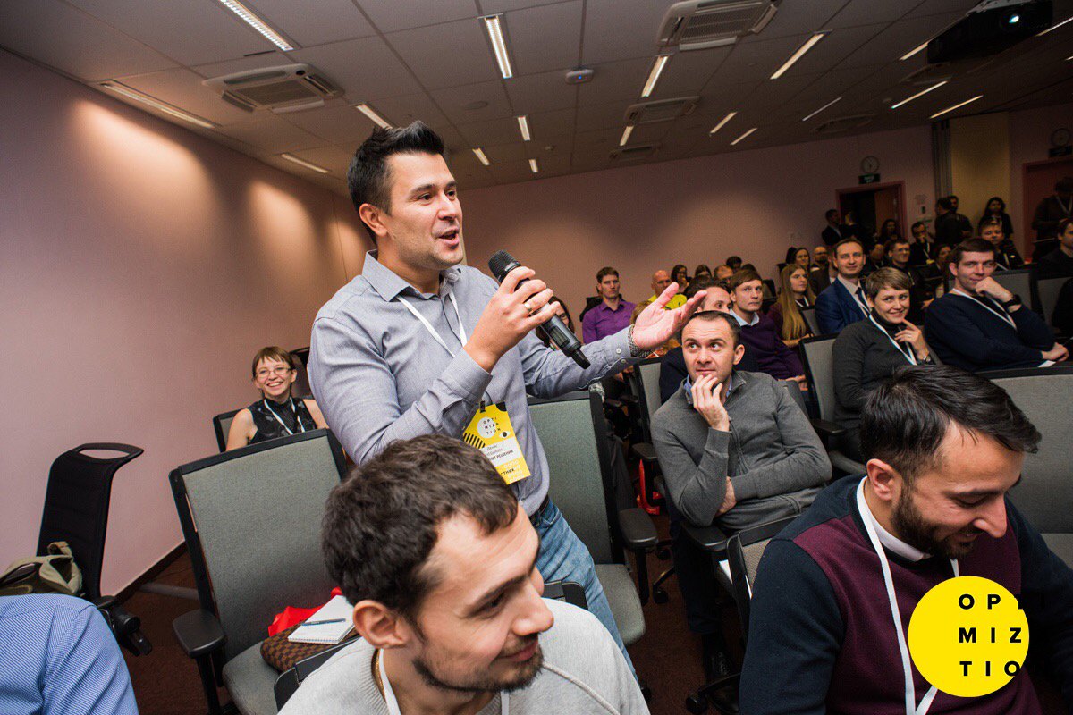 seoshkolacom's tweet image. Что-то смешное про #сео рассказывал 😉 на #optimization2018