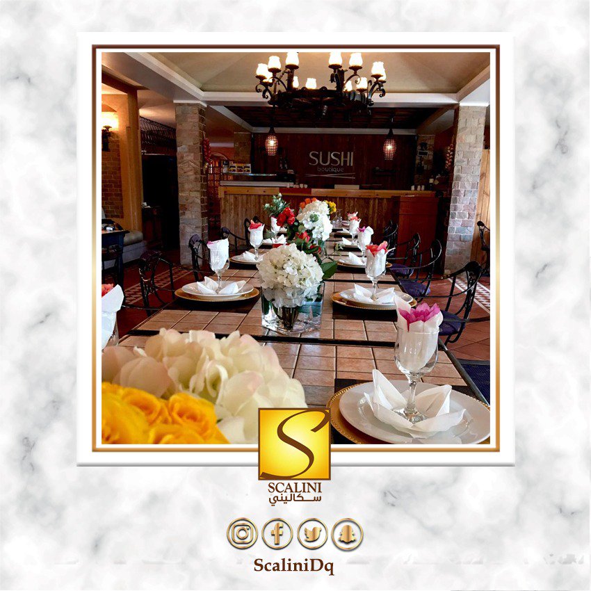 ScaliniDq's tweet photo. صباحنا غير ..فطورك مختلف ومتنوع كل يوم فى سكاليني 
منيو للأكلا�� العربية والفرنسية والأوروبية 
#سكاليني
#ScaliniDq
#قهوتك_من_يسويها 
#الاعتذار_وش_يمثل_لك https://t.co/SebnTnO9G1