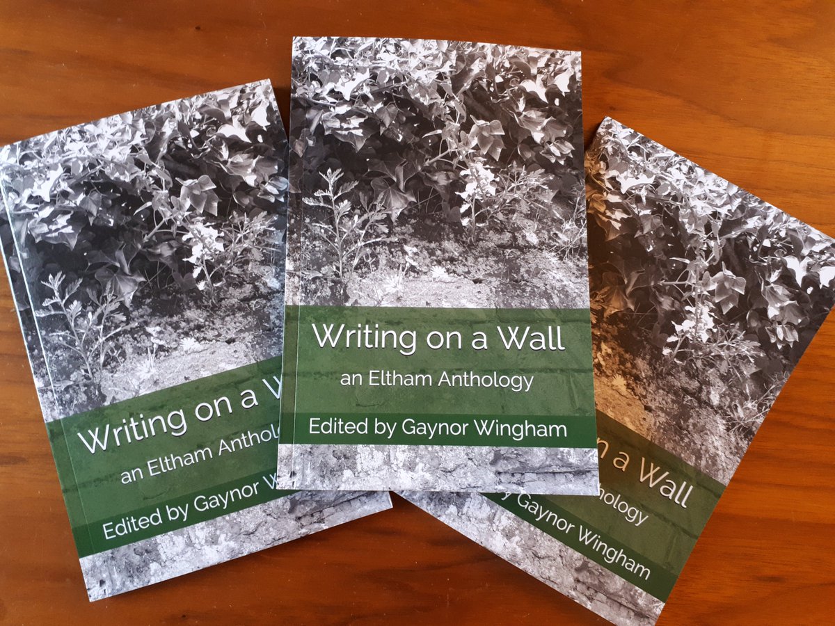 ElthamArts's tweet photo. It's tonight! Book launch for 'Writing on a Wall - an Eltham Anthology ' 6.15 - 7.30pm at #Eltham library @greenwichlibs . Be great to see you there to celebrate our local writers ! #community #creativewrting #poetry #shortstories #WALLproject #Eltham #SE9 https://t.co/NvHI0c5qTn