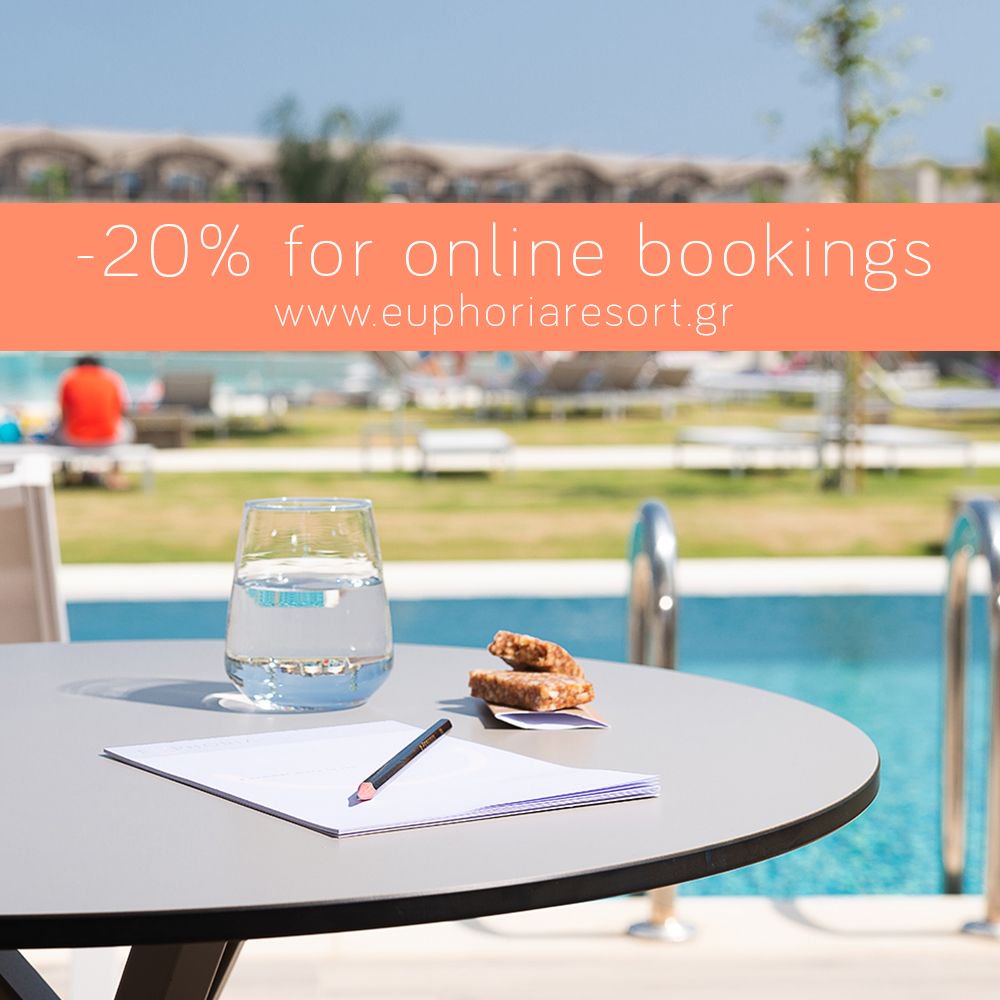 Don’t miss on our website’s offers and discounts #euphoriaresort #familyresort #allinclusive #crete #chania #greece