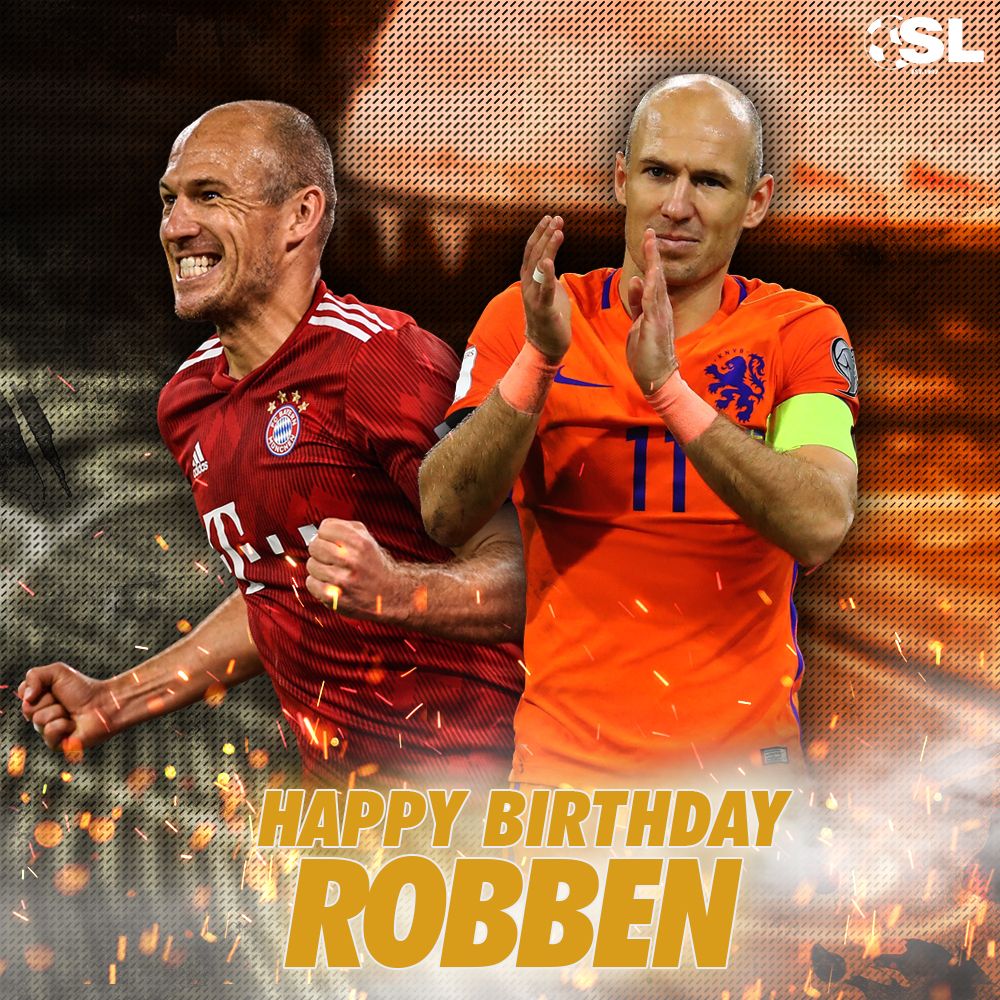  | Happy Birthday to Dutch legend, Arjen Robben! 