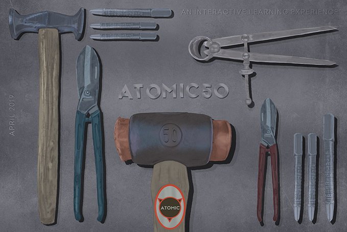 Did you know that Waltham Forest has a history or metalworking that includes everything from toys to aeroplanes? Celebrating this history will be Atomic 50, a new immersive installation by <a href="/BlackhorseWS/">BLACKHORSE WORKSHOP CIC</a>. Tickets on sale soon - stay tuned. 

More info below
socsi.in/W4vaN