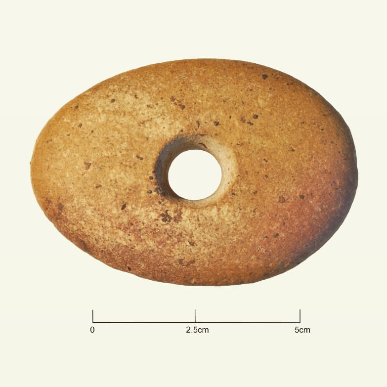 SuffolkArchCIC's tweet photo. Unexpected assemblages can turn up on a single site. Here we have a rare type of #medieval silver brooch alongside a #mesolithic adze and #neolithic mace or hammer head from a site in Clare, Suffolk. #Suffolk #archaeology #silver #lithics https://t.co/fzClCFBF65