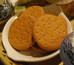 31. Elgar, digestive. Often used to symbolise 'Britishness'. Consequently many people in a love/hate relationship with this biscuit.