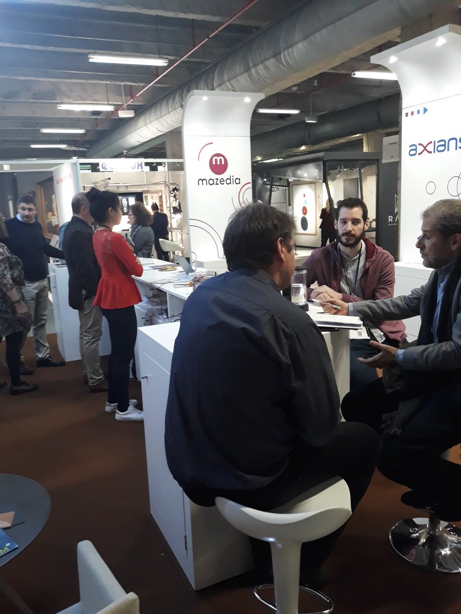 Venez discuter des dernières tendances avec <a href="/AgenceMazedia/">Mazedia</a> sur le <a href="/Museumexperts/">Museum Experts</a> !!