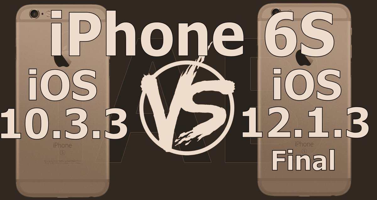 iAppleBytes's tweet image. Retro iPhone 6S Speed Test : iOS 10.3.3 vs iOS 12.1.3 Final
youtu.be/7jAG9AuE3yg
#AppleNews #iOS935 #iOS1213