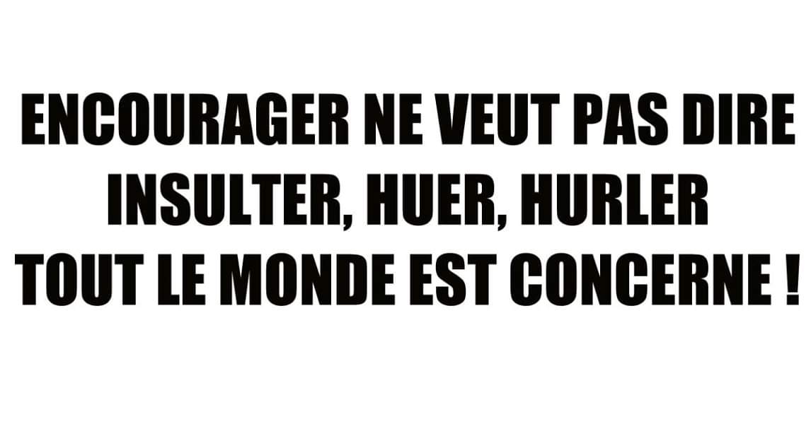 Opération #tousconcernés avec des messages qui doivent être lus et compris... En diffusant ces messages, c'est un signe fort du club de dire STOP à des comportements qui n'ont pas leur place dans une salle de sport. C'est aussi un moyen de partager des valeurs (oui, ça existe...)