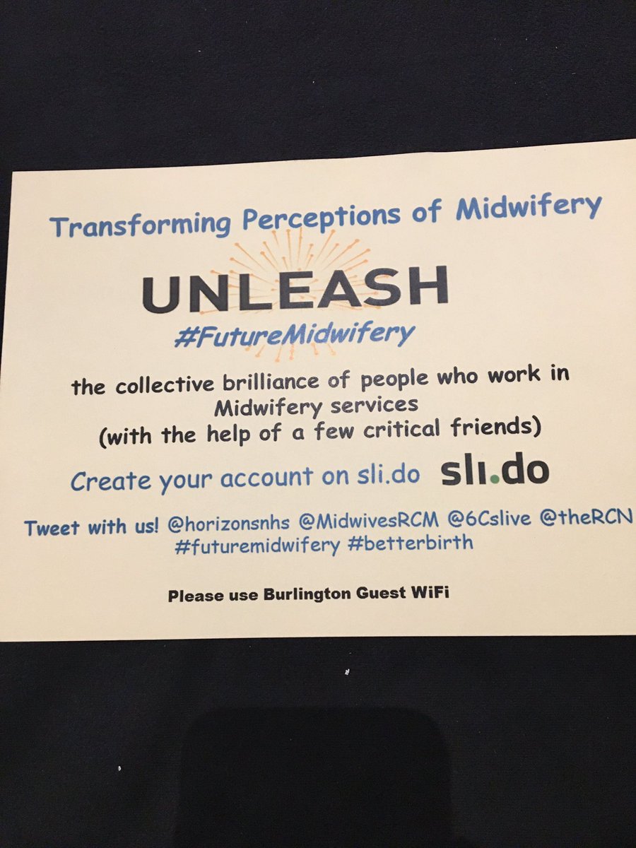 Looking forward to celebrating collective brilliance and raising perceptions of midwifery #betterbirths @6CsLive @MidwivesRCM  #futuremidwifery