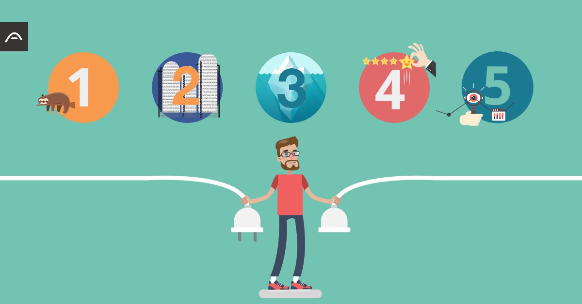 What does a sloth, an iceberg and gnarly algorithms have in common? Our fresh blog posts! Let’s unveil five common challenges data-driven marketers face – and their solutions: bit.ly/2AYoe6W #data-driven