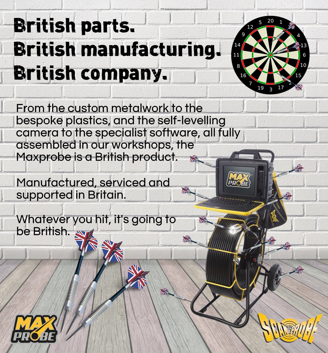 ScanprobeLTD's tweet photo. Components and techniques matter to us when it comes to our products, that's why we carefully source all of our materials to ensure we #manufacture and assemble a #pushrodcamera that we can be #proud of, and one that our customers can rely on. #MadeInEngland #Darts #British https://t.co/WSsJJ6knQH